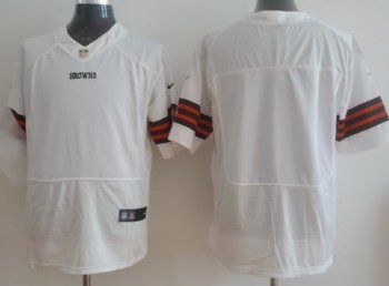 Nike Cleveland Browns Blank White Nike NFL Jerseys Cheap