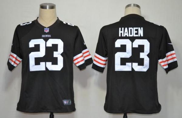 Nike Cleveland Browns 23 Joe Haden Brown Game Nike NFL Jerseys Cheap