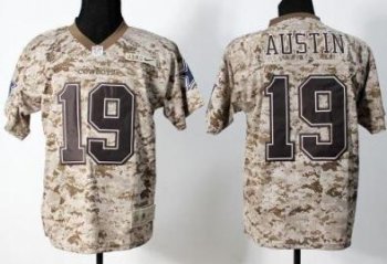 Nike Dallas Cowboys 19 Miles Austin Camo US.Mccuu NFL Jerseys Cheap