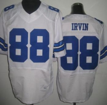 Nike Dallas Cowboys 88 Michael Irvin White Elite NFL Jerseys Cheap