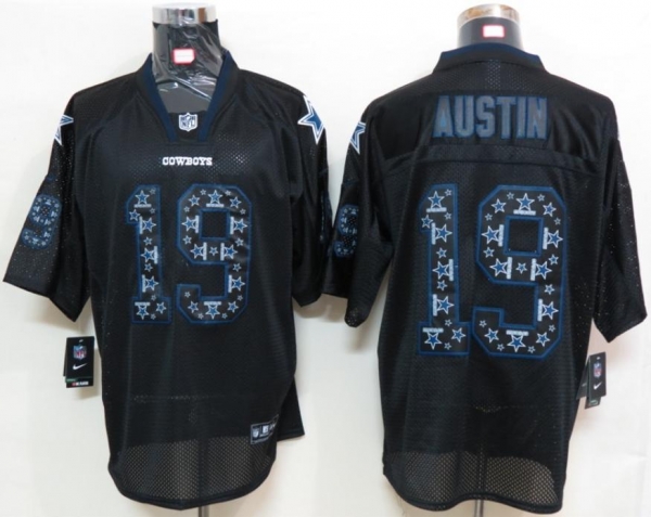 Nike Dallas Cowboys #19 Miles Austin Lights Out Black NFL Jerseys Cheap