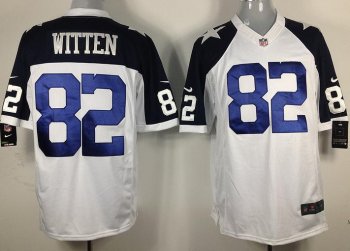 Nike Dallas Cowboys 82 Jason Witten White Thankgivings Game LIMITED NFL Jerseys Cheap