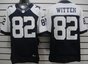 Nike Dallas Cowboys #82 Jason Witten Blue Thankgivings Elite Nike NFL Jerseys Cheap