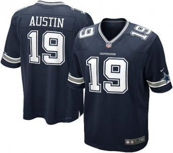 Nike Dallas Cowboys 19# Miles Austin Blue Nike NFL Jerseys Cheap