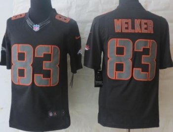 Nike Denver Broncos 83 Wes Welker Black Impact Limited NFL Jerseys Cheap