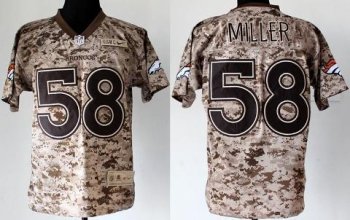 Nike Denver Broncos 58 Von Miller Camo US.Mccuu NFL Jerseys Cheap