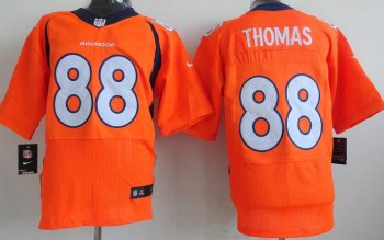 Nike Denver Broncos 88 Demaryius Thomas Orange Elite NFL Jerseys 2013 New Style Cheap