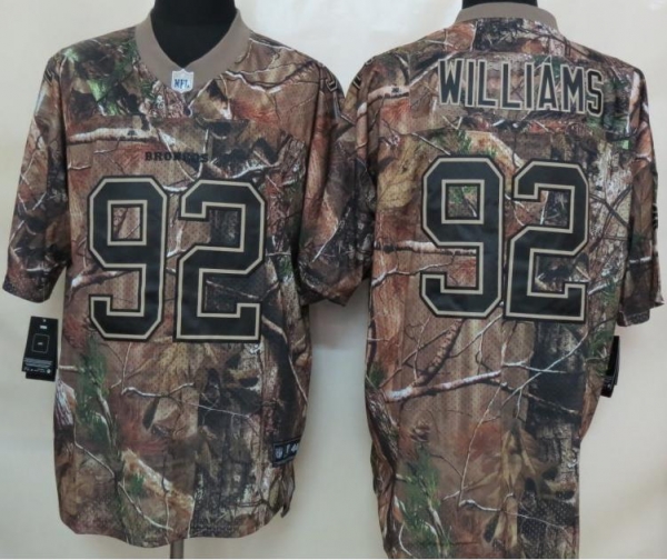 Nike Denver Broncos 92 Sylvester Williams Camo Realtree NFL Jersey Cheap