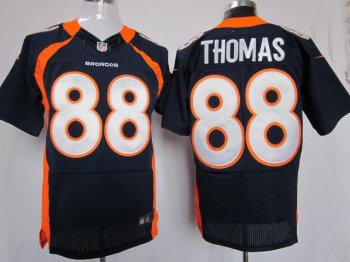 Nike Denver Broncos 88# Demaryius Thomas Blue Elite Nike NFL Jerseys Cheap