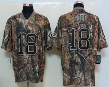 Nike Green Bay Packers #18 Randall Cobb Camo Realtree NFL Jersey Cheap