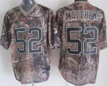 Nike Green Bay Packers #52 Clay Matthews Camo Realtree Nike NFL Jersey Cheap