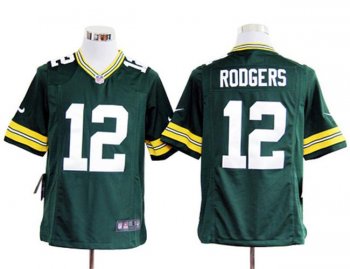 Nike Green Bay Packers #12 Aaron Rodgers Green Nike NFL Jerseys Cheap