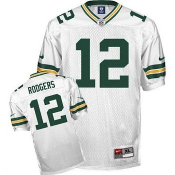 Nike Green Bay Packers #12 Aaron Rodgers White Nike NFL Jerseys Cheap