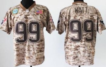 Nike Houston Texans 99 J.J. Watt Salute to Service Digital Camo Elite NFL Jersey Cheap