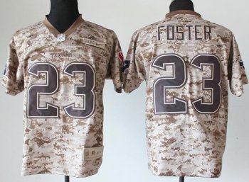 Nike Houston Texans 23 Arian Foster Camo US.Mccuu NFL Jerseys Cheap