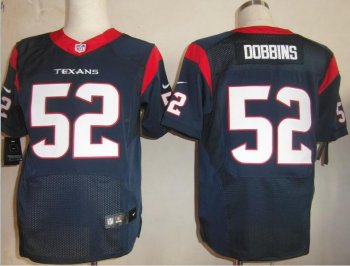 Nike Houston Texans #52 Tim Dobbins Blue Elite NFL Jerseys Cheap