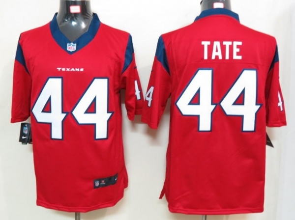 Nike Houston Texans #44 Tate Red Game NFL Jerseys Cheap