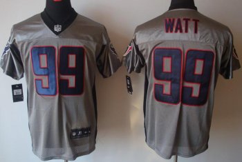 Nike Houston Texans 99 Watt Grey Shadow Nike NFL Jerseys Cheap