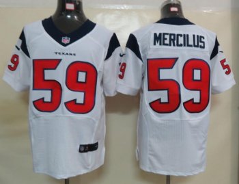 Nike Houston Texans #59 Whitney Mercilus White Elite Nike NFL Jerseys Cheap