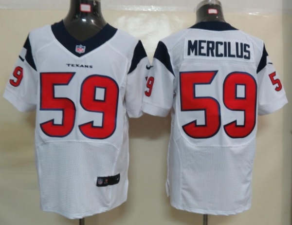 Nike Houston Texans #59 Whitney Mercilus White Elite Nike NFL Jerseys Cheap