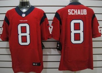 Nike Houston Texans 8 Matt Schaub Red Elite Nike NFL Jerseys Cheap