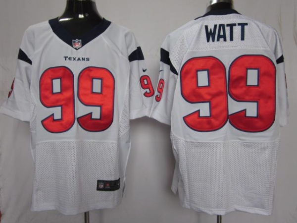 Nike Houston Texans 99 Watt White Elite Nike NFL Jerseys Cheap