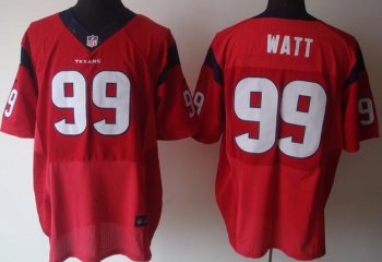 Nike Houston Texans 99 Watt Red Elite Nike NFL Jerseys Cheap