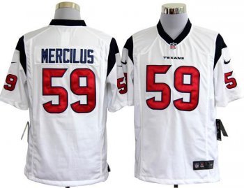 Nike Houston Texans #59 Whitney Mercilus White Nike NFL Jerseys Cheap