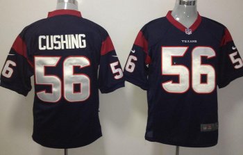 Nike Houston Texans 56 Brian Cushing Blue Nike NFL Jerseys Cheap