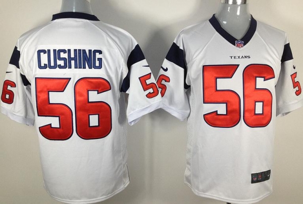 Nike Houston Texans 56 Brian Cushing White Nike NFL Jerseys Cheap