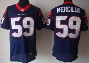 Nike Houston Texans #59 Whitney Mercilus Blue Nike NFL Jerseys Cheap