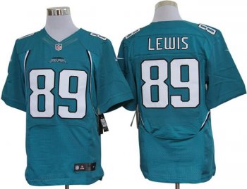 Nike Jacksonville Jaguars 89# Marcedes Lewis Green Elite Nike NFL Jerseys Cheap