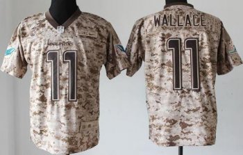 Nike Miami Dolphins 11 Mike Wallace Camo US.Mccuu NFL Jerseys Cheap