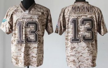 Nike Miami Dolphins 13 Dan Marino Camo US.Mccuu NFL Jerseys Cheap