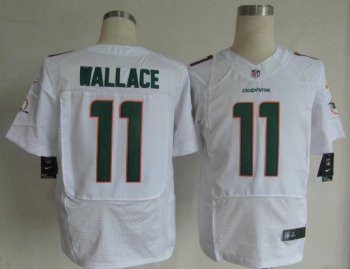 Nike Miami Dolphins 11 Mike Wallace White Elite NFL Jerseys Cheap