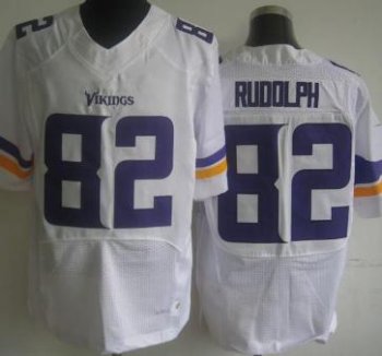 Nike Minnesota Vikings 82 Kyle Rudolph Elite White NFL Jerseys Cheap