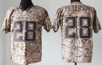 Nike Minnesota Vikings 28 Adrian Peterson Camo US.Mccuu NFL Jerseys Cheap