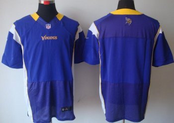 Nike Minnesota Vikings Blank Purple Elite NFL Jerseys Cheap