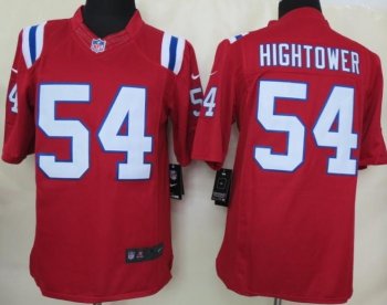 Nike New England Patriots 54 Dont'a Hightower Red Limited NFL Jerseys Cheap