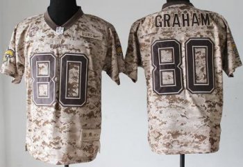 Nike New Orleans Saints 80 Jimmy Graham Camo US.Mccuu NFL Jerseys Cheap