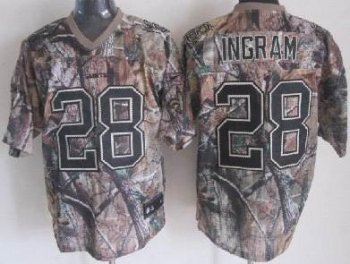 Nike New Orleans Saints 28 Mark Ingram Camo Realtree Nike NFL Jersey Cheap