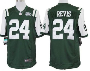 Nike New York Jets 24# Darrelle Revis Green Game LIMITED NFL Jerseys Cheap