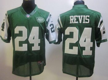 Nike New York Jets #24 Darrelle Revis Green Nike NFL Jerseys Cheap