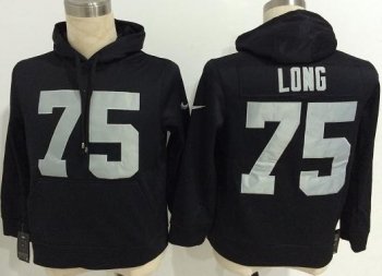 Nike Oakland Raiders 75 Howie Long Black NFL Hoodie Cheap