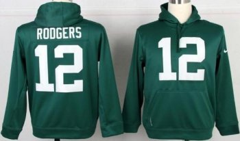 Nike Green Bay Packers 12 Aaron Rodgers Green NFL Hoodie Cheap