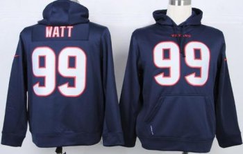 Nike Houston Texans 99 J.J. Watt Blue NFL Hoodie Cheap