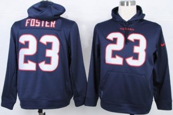 Nike Houston Texans 23 Arian Foster Blue NFL Hoodie Cheap