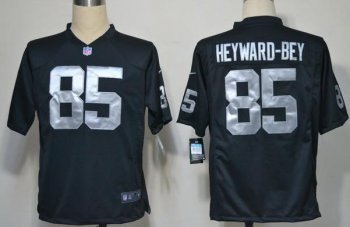 Nike Oakland Raiders #85 Darrius Heyward-Bey Black Game Nike NFL Jerseys Cheap