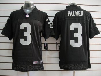 Nike Oakland Raiders #3 Carson Palmer Black Elite Nike NFL Jerseys Cheap