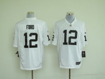 Nike Oakland Raiders #12 Jacoby Ford White Nike NFL Jerseys Cheap